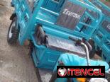 Triciclo eléctrico kvitova con asientos plegables con capacidad para 8 personas nuevo a estrenar