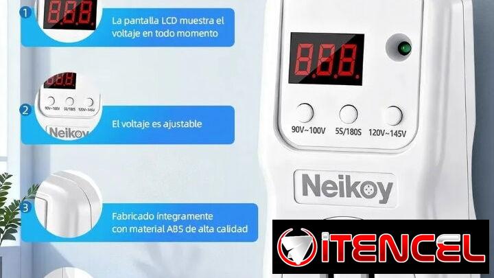 Protector de Voltaje 110 V para equipos Electrodomésticos