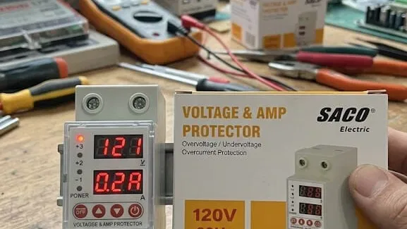 Protector de voltaje y amperaje⚡️ 110V|Entrega incluida a lugares cercanos       .PG