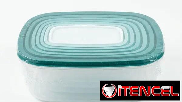 Pozuelo 14 piece food storage set (Green Ombre)