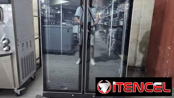 Nevera Exhibidora Vertical GBR doble puerta de 30 pies 🐻
