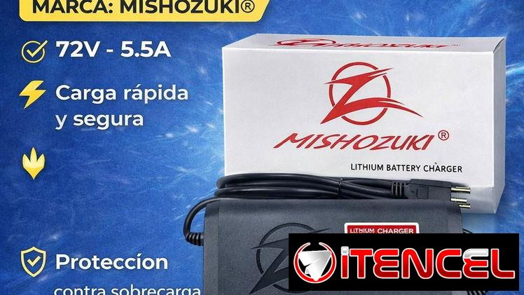 Cargador para bicimoto