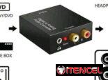 Adaptadores de optico a rca