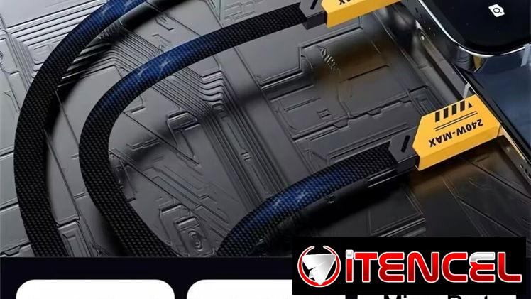 Cable USB de 3 terminales carga rápida