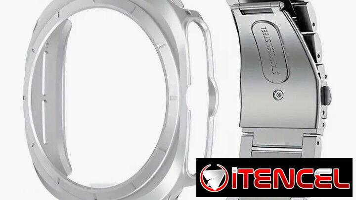 Manilla pulsera metalica plateada Samsung Galaxy Watch 7 o ultra