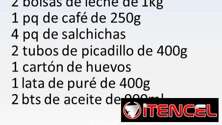 Combos de comida