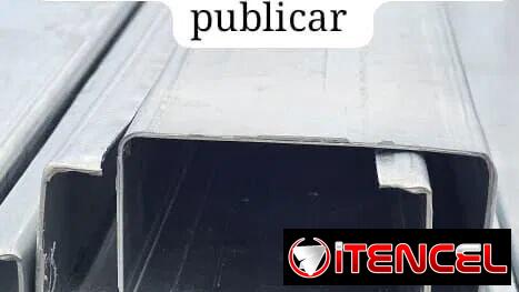 Purles galvanizado 6m 10cm de ancho ideal para bases de paneles solares