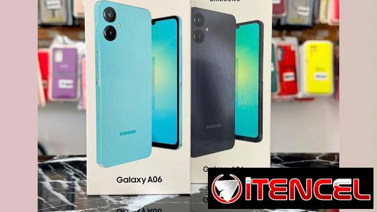 Galaxy A06 4/64 + Forro + Cargador NUEVOS EN CAJA