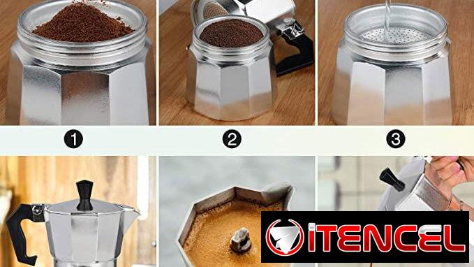 Cafetera Cubana de Cocina | Fácil de usar y fácil de | 2, 3 y 6 tazas | Con garantía | videojuegoshabana.com