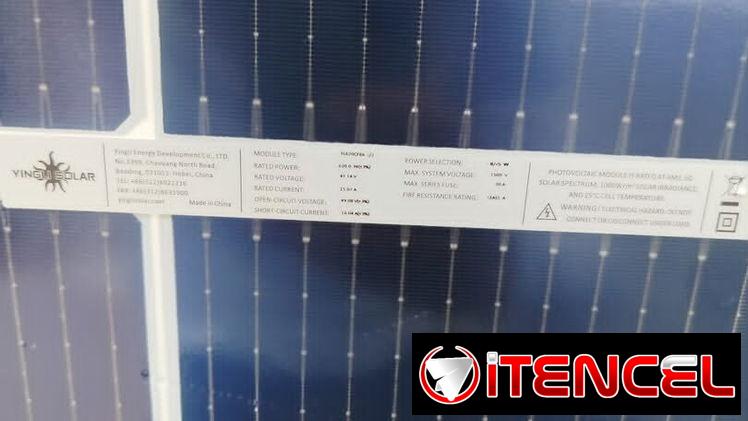 Paneles solares 620w