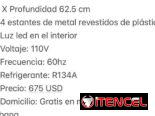 Exhibidoras horizontales y verticales ideales para negocios. NUEVO. ENTREGA INMEDIATA