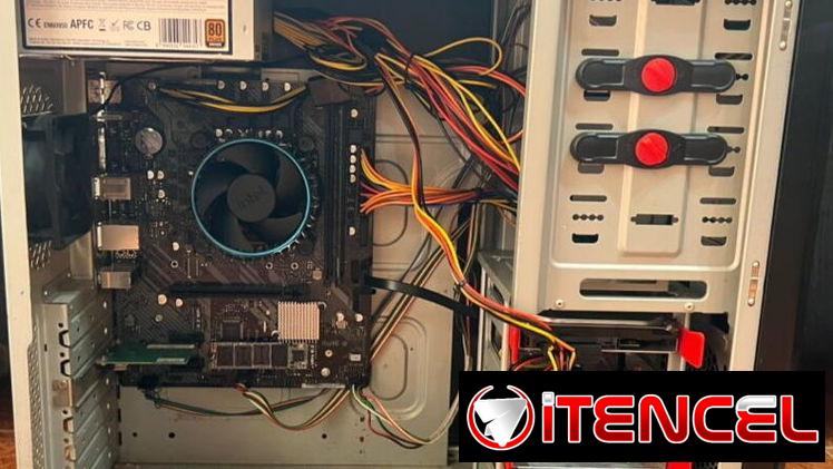 Torre completa de 12ma con Board H610 y micro i5 12400