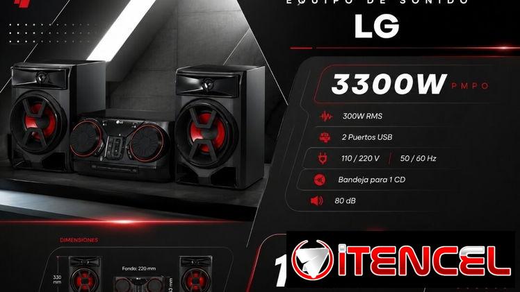 Equipo de música LG 3300w