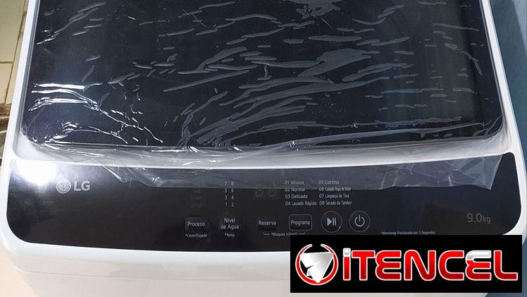 Lavadora LG automática 9 kg agua fría y caliente
