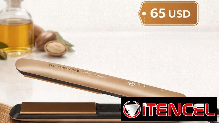 230 °C (450 °F) / PLANCHA PARA CABELLO CON TECNOLOGÍA DE KERATINA Y ACEITE DE ARGÁN REMINGTON
