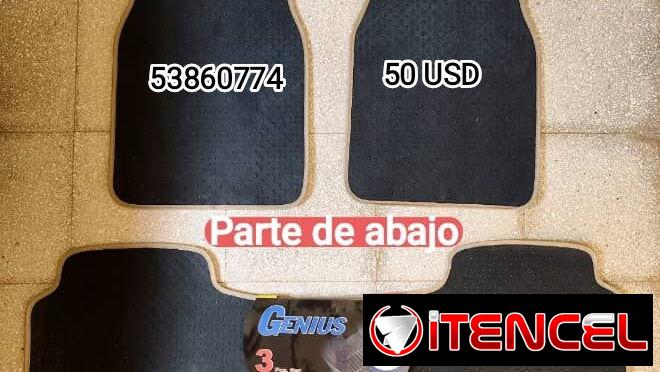 Alfombras Genius profesionales para auto, nuevas y originales