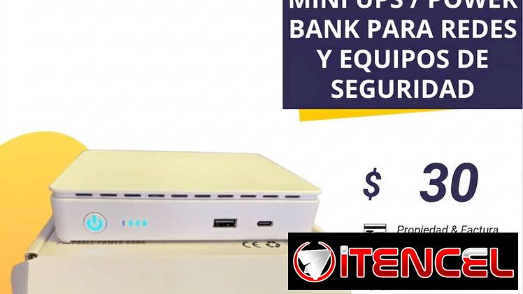 Mini Ups M1550 ( Power bank para redes y equipos de seguridad