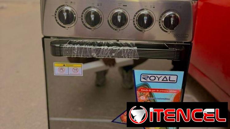 COCINA CON HORNO ROYAL 20” Con magneto* traen rejilla pero no bandeja