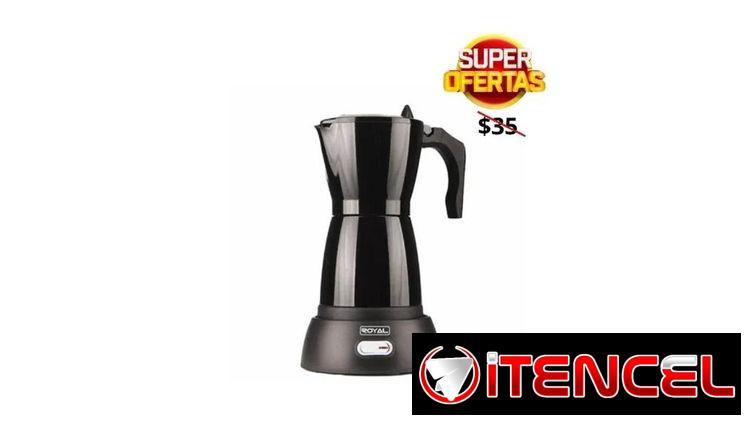 CAFETERA ELÉCTRICA ROYAL NEGRA/ RCE1711 VPT-0070