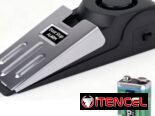 Alarma de tope de puerta mejorada, alarma de seguridad antirrobo de 120 dB para el hogar,