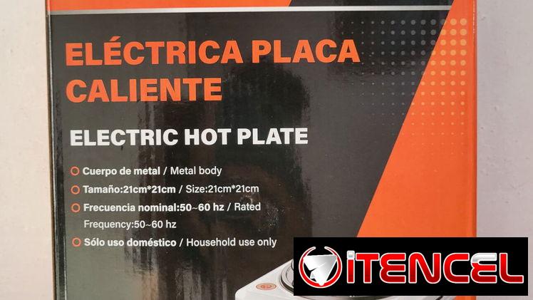 Hornilla eléctrica sencilla 110V 15usd 54321400