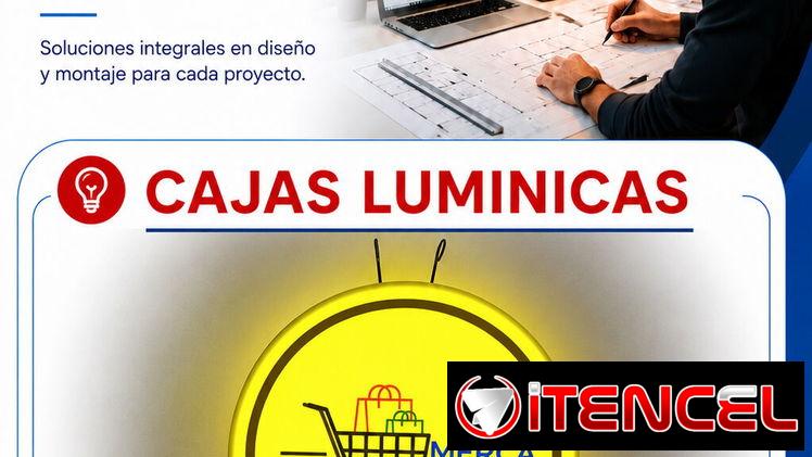 Cajas luminicas, carteles neon, letras a relieve