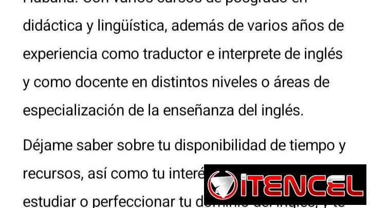 Tu Maestro de inglés