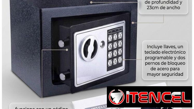 Caja fuerte con llaves y pernos