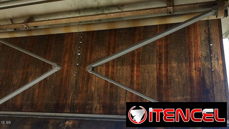 Toldo de 2.50 x 2.50 metros