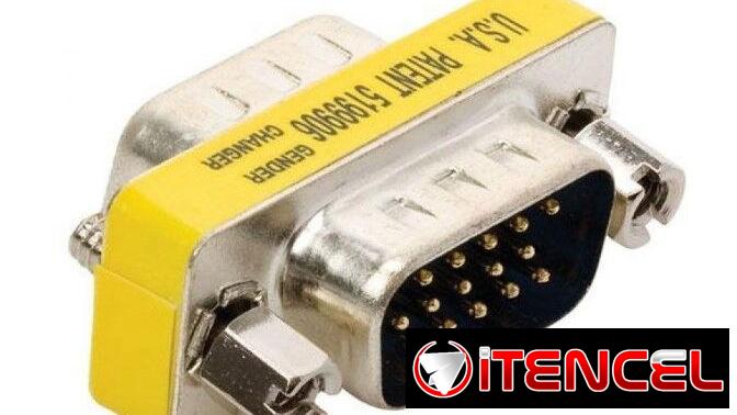 VGA MACHO A VGA MACHO ACOPLE UNION 〰️​〰️​ 15 PIN — 〰️​  PARA EXTENDER — 5.887.23.60