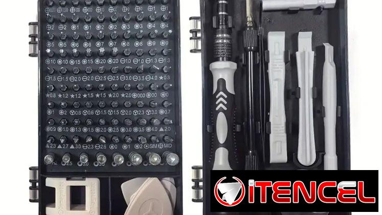 Kit de destornilladores de precisión 115 en 1