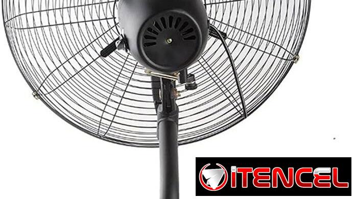 Ventilador de Pared Industrial VOLTAJE 110V marca Jinghan potencia 100W, 3 velocidades Precio $180 USD Transporte Gratis