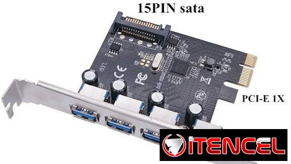Tarjeta controladora USB 3.0