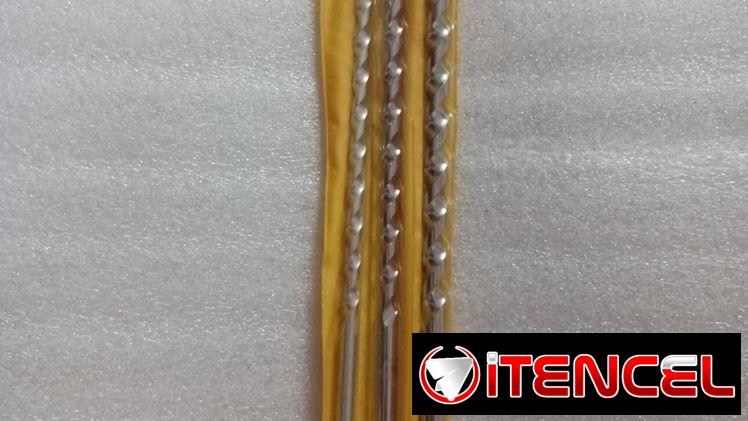 VENDO SET DE 3 BARRENAS DE TUNGSTENO (8, 10 Y 12 mm DE DIÁMETRO Y 30 cm DE LARGO) CONSTRUCCIÓN. $12 USD. (+53)52990828.