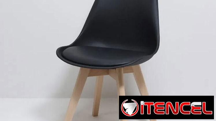 Sillas de asiento de vinipiel , ideales para comedor, cafeterías y home office ⭐️Entrega Incluida⭐️