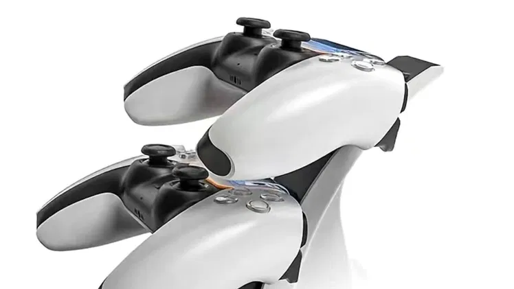 Base de carga para mandos de PS5 en posición vertical