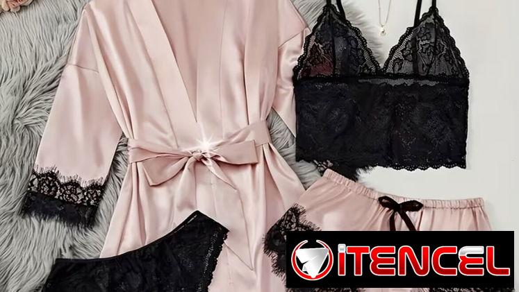 Pijama de saten