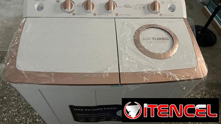 Lavadora semiautomática Rudenkov 10kg 205usd