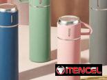 ☕ Set de Termo con Tazas – Elegancia y Funcionalidad en un Solo Pack 🎁🖤