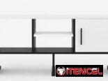 Mueble bajo TV en MDF hidrófugo