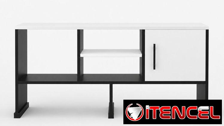 Mueble bajo TV en MDF hidrófugo