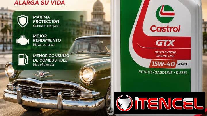 Aceite Castrol 15W-40 Formato de 5L