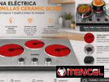 Cocina infrarroja de 3 Hornillas