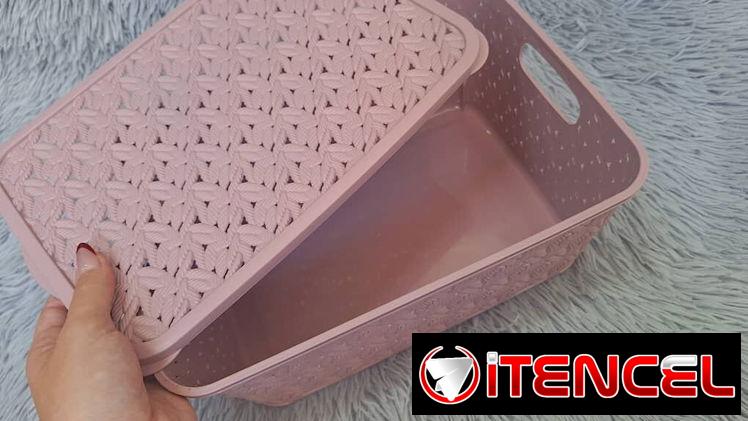 Cestas organizadoras con tapa (G2)