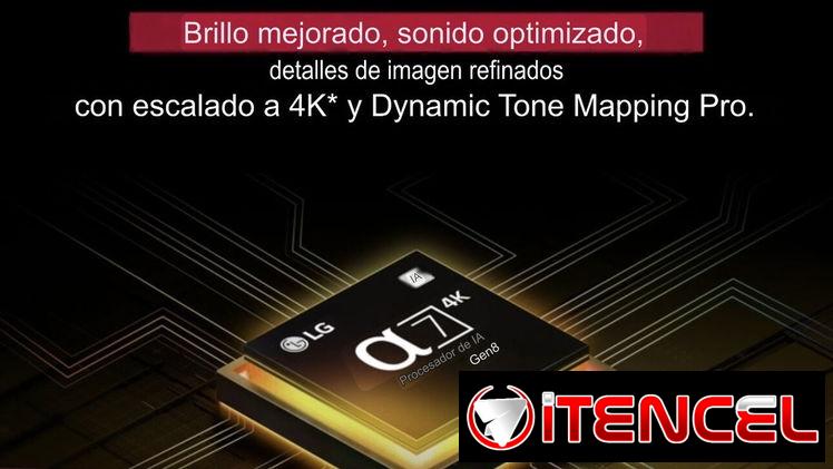 LG de 65” 4K UHD AI incorporado modelo UA77 del 2025