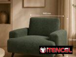 Sofá Individual Luxury Verde_cv