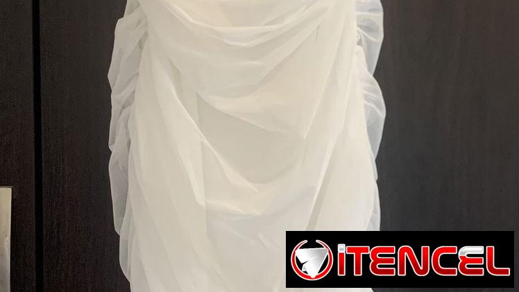 vestido blanco windsor nuevo importado
