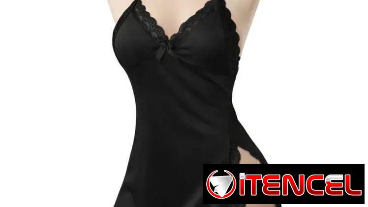 Vestidos de encaje estilo pijama