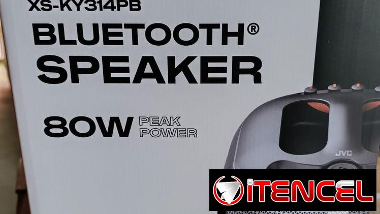 🔈80W PICO 🔈 BOCINA BLUETOOTH JVC XS-KY314PB – 30W RMS (80W PICO). MENSAJERÍA CON FACTURA Y GARANTÍA. TLF 54833699