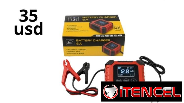 Cargador de batería 12v / 6a – 100amp q7